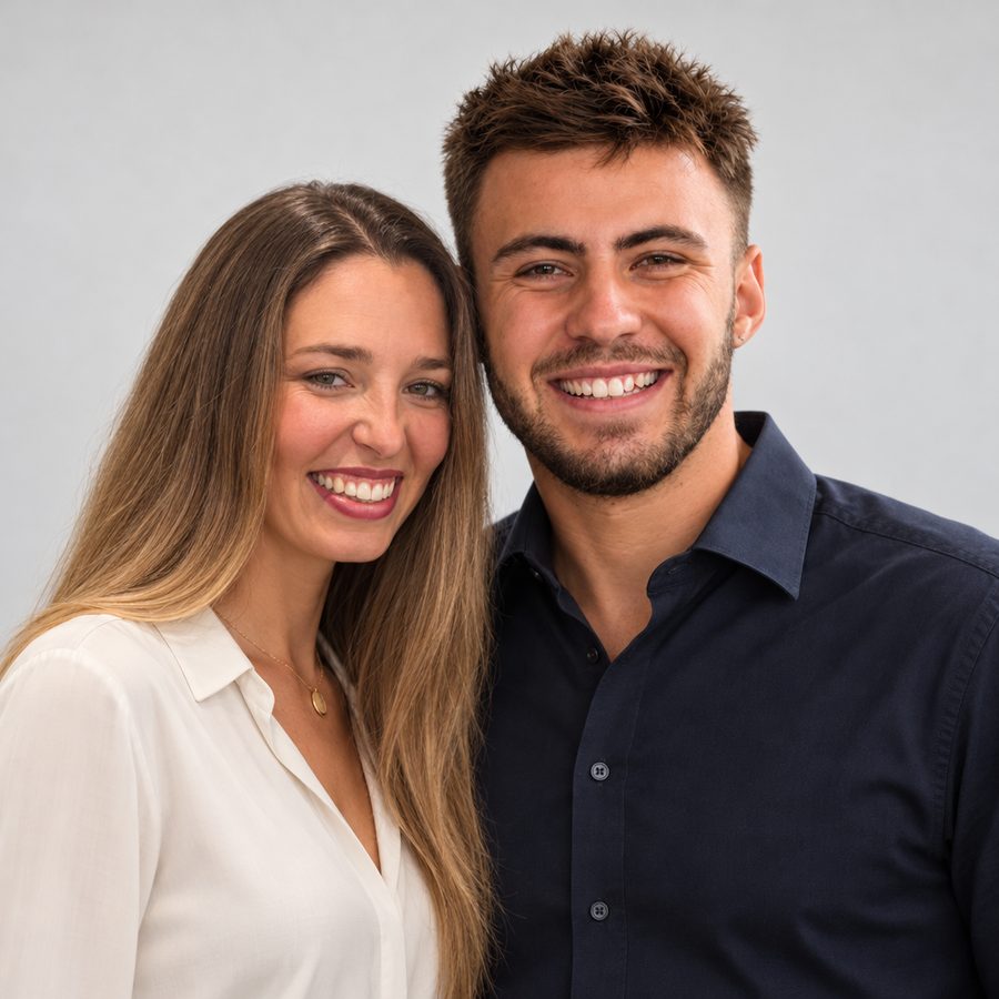 Leonardo e Irene, fondatori di Ciak Studio